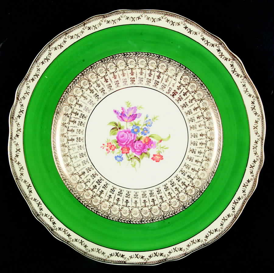 2046 (Green) Dinner Plate by Steubenville-1
