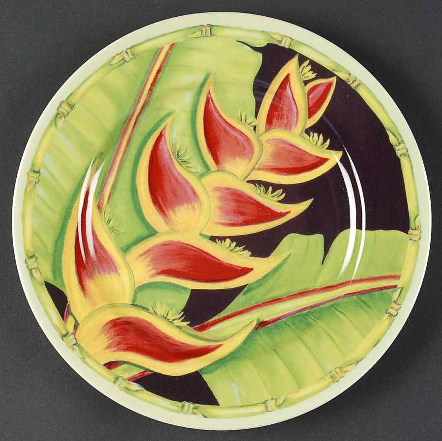 Macaws Dessert/Pie Plate by Sadek-1