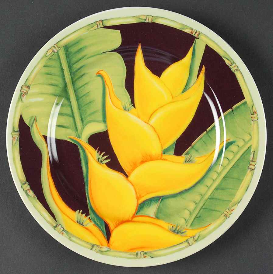 Macaws Dessert/Pie Plate by Sadek-1