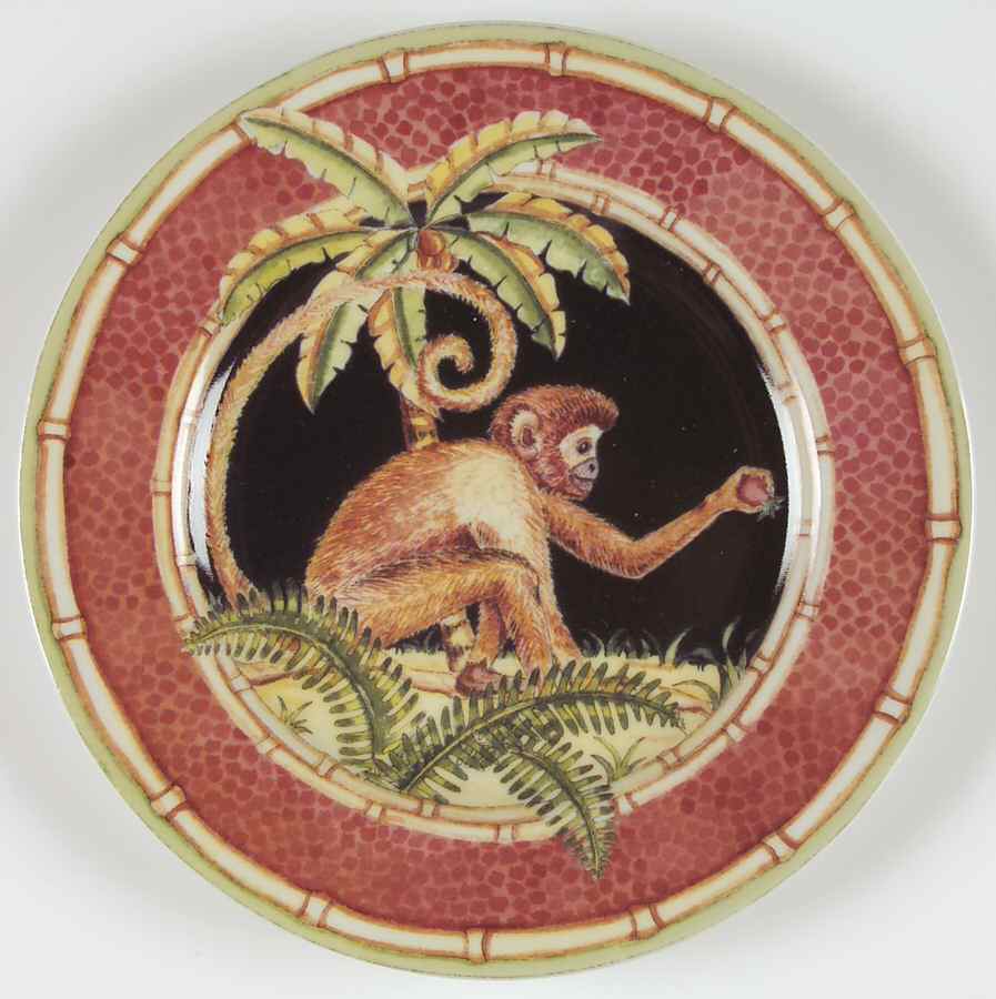 Jungle Safari Salad/Dessert Plate by Sadek-1