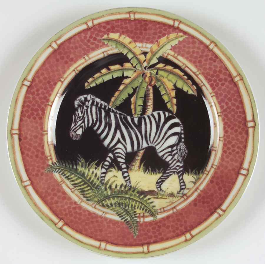 Jungle Safari Salad/Dessert Plate by Sadek-1