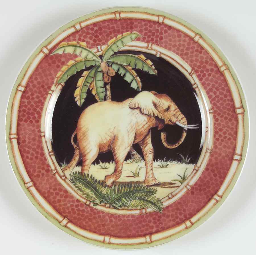 Jungle Safari Salad/Dessert Plate by Sadek-1