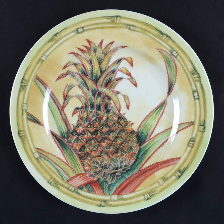 Pineapples Salad/Dessert Plate by Sadek-1