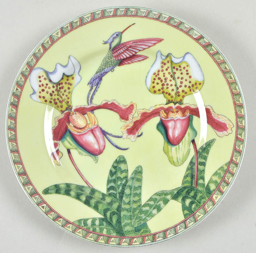 Orchid Collection Salad/Dessert Plate by Sadek-1