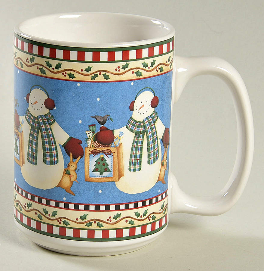 Jolly Snowmen Mug by Sakura-1
