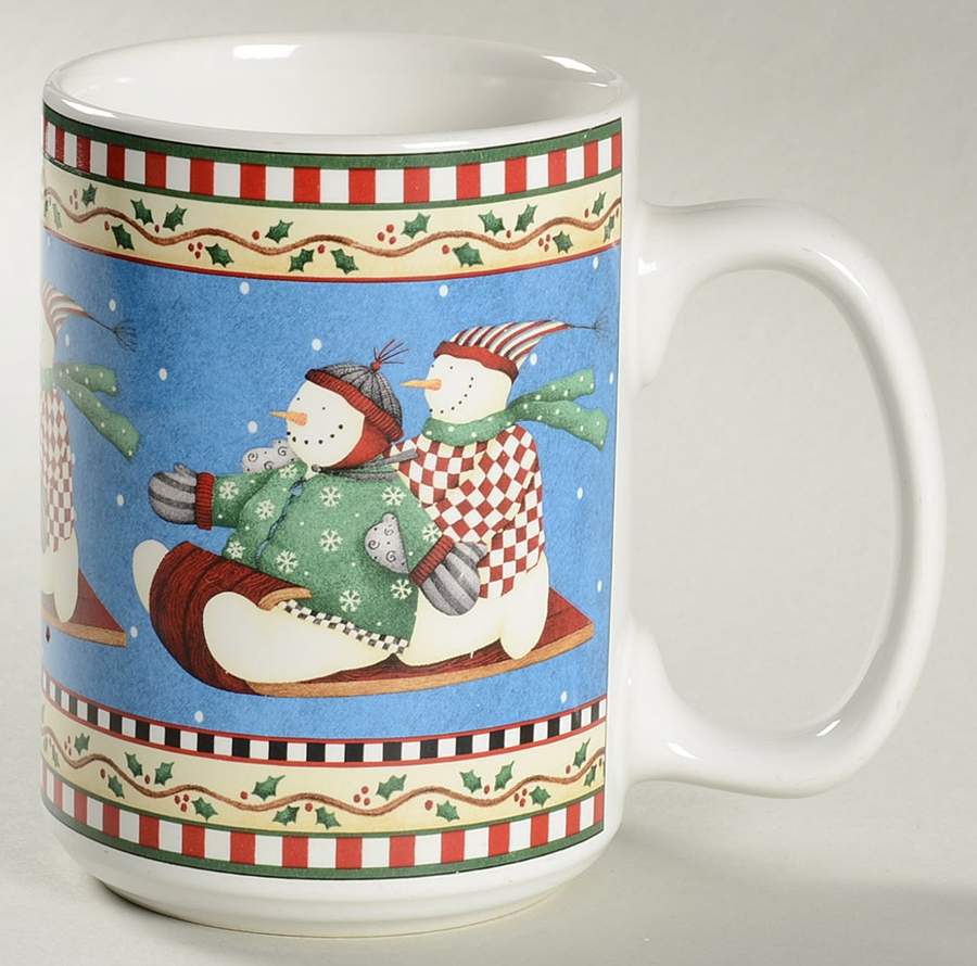 Jolly Snowmen Mug by Sakura-1