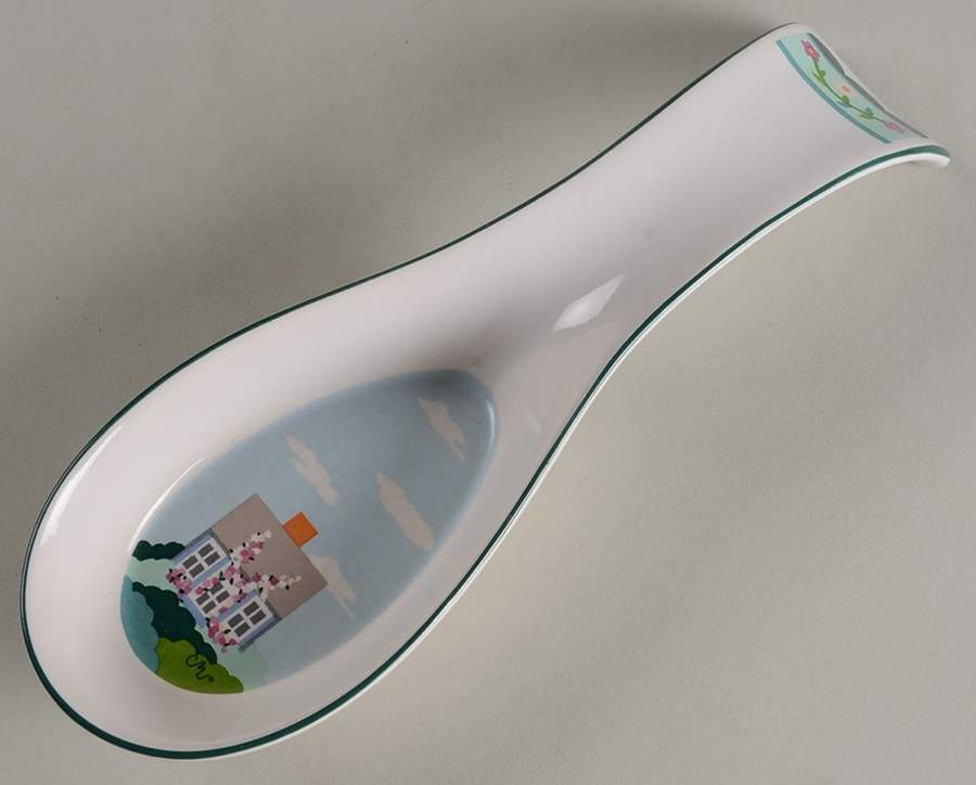 Nantucket Spoon Rest/Holder (Holds 1 Spoon) by Sakura-1