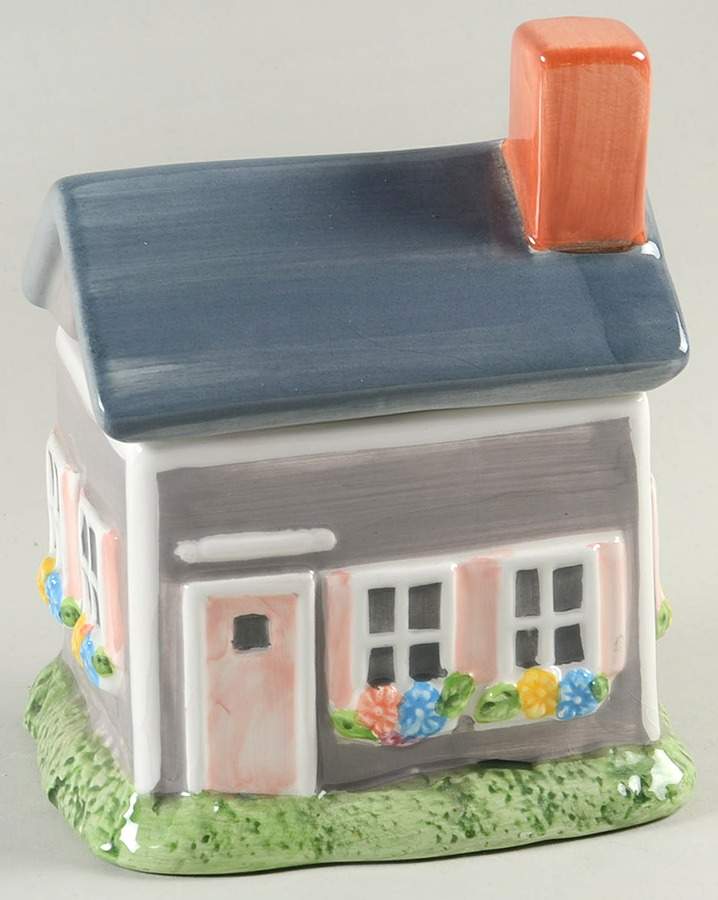Nantucket Sculpted Sugar Bowl & Lid by Sakura-1