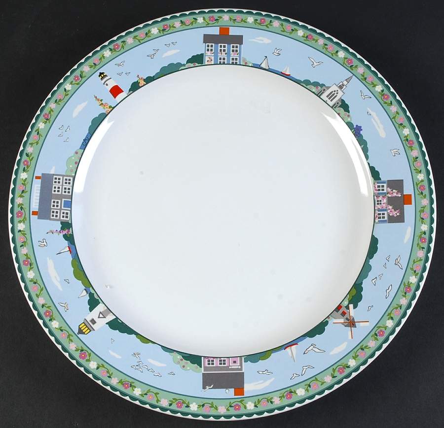 Nantucket 12" Chop Plate (Round Platter) by Sakura-1