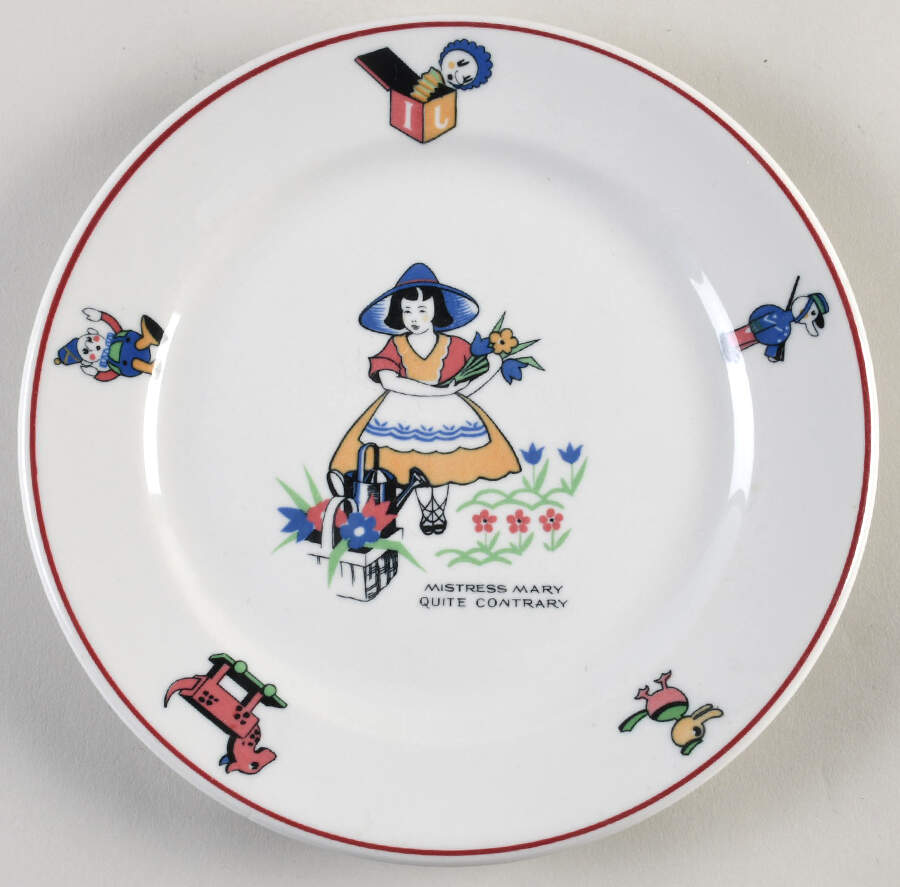 SHO238 Child's Plate by Shenango-1