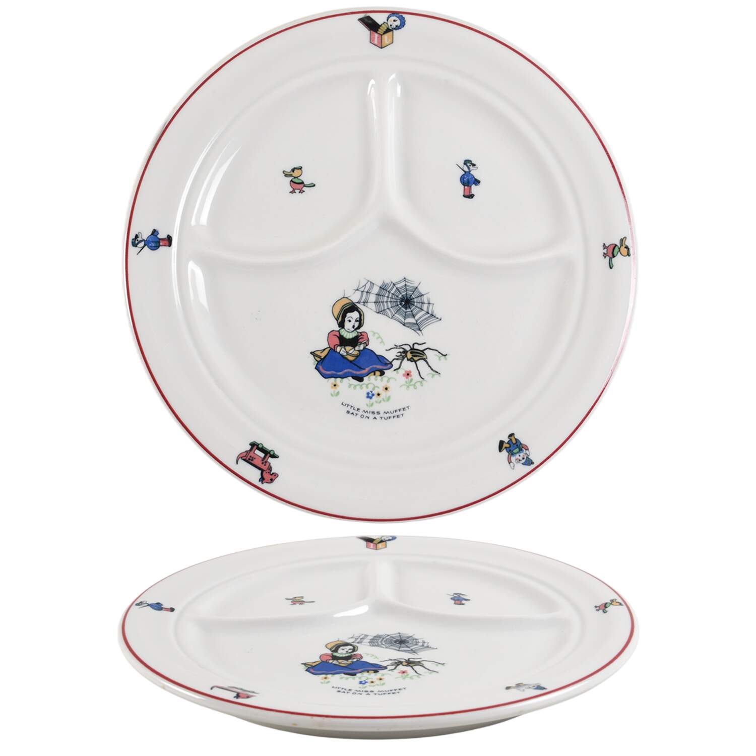 SHO238 Divided Child's Plate by Shenango-1