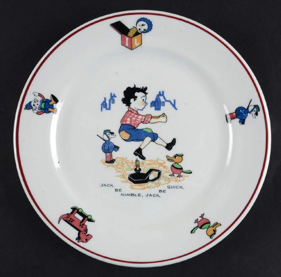 SHO238 Child's Plate by Shenango-1