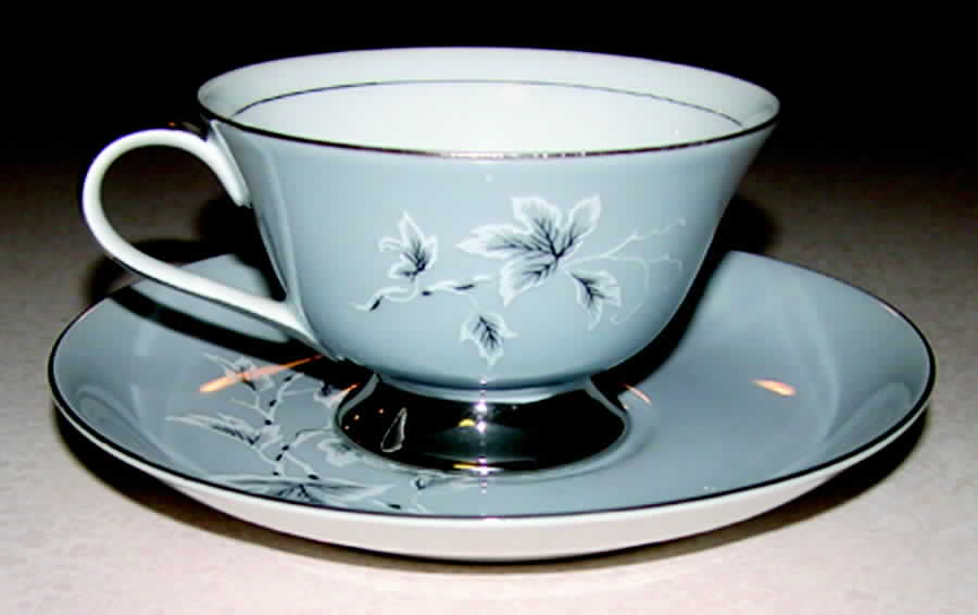 Madeira Footed Cup & Saucer Set by Seyei Toki Co-1