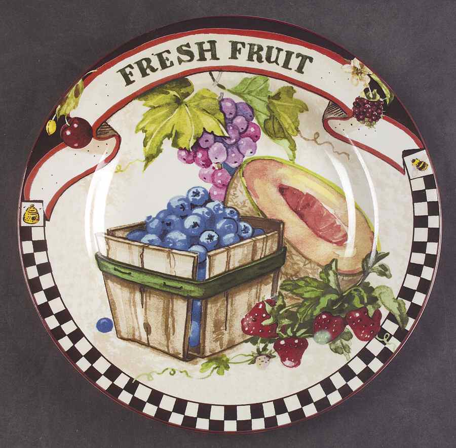 Farmers Market Salad Plate by Sakura-1