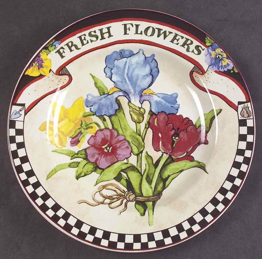 Farmers Market Salad Plate by Sakura-1
