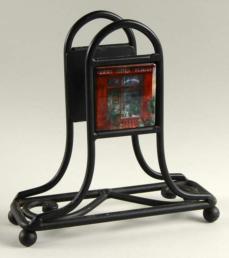 Storefronts Metal Napkin Holder by Sakura-1