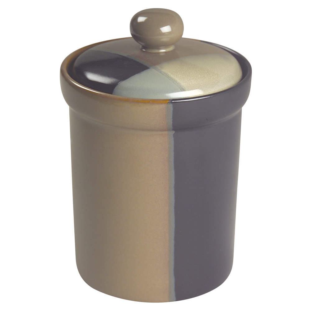 Gold Dust Black Small Canister & Lid by Sango-1