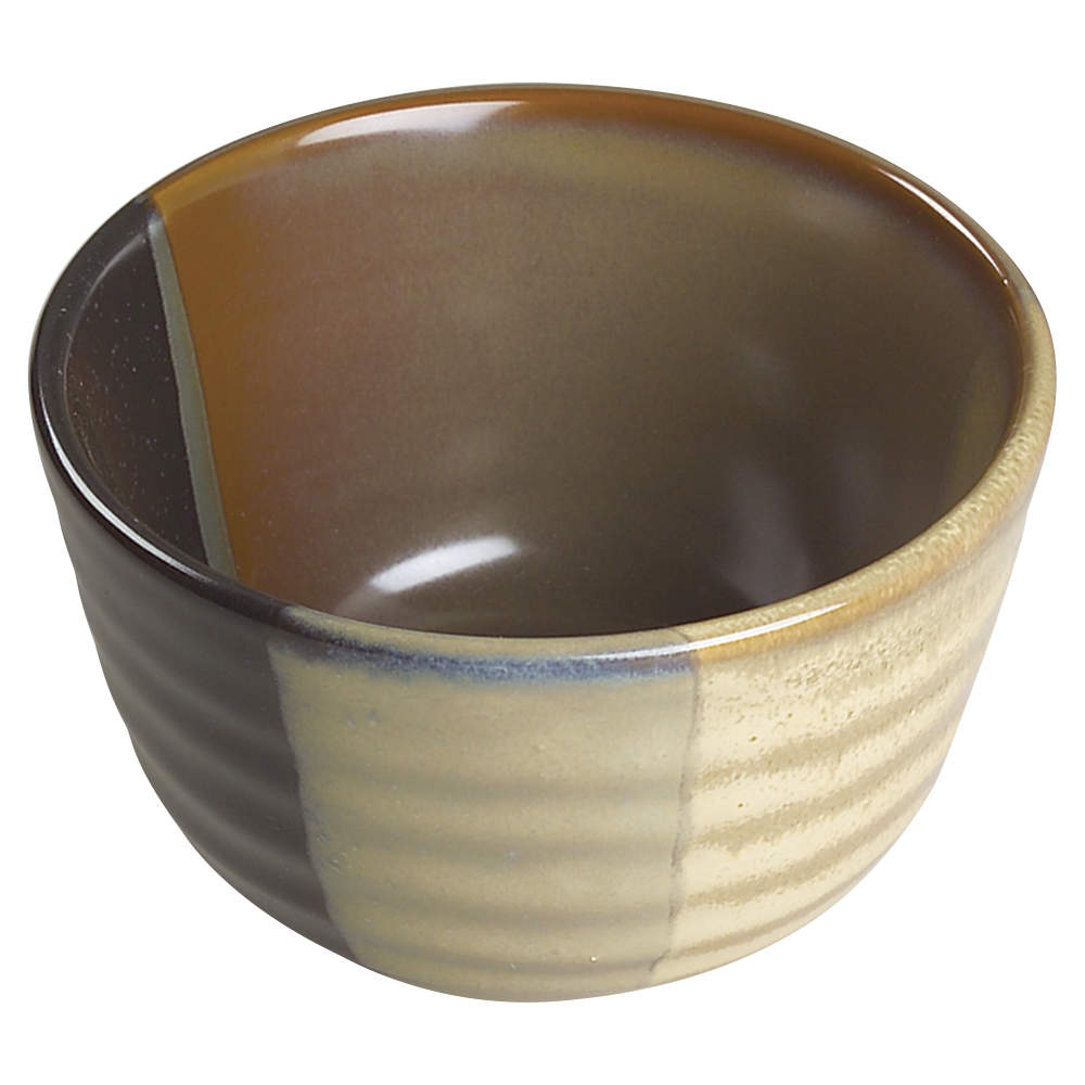 Gold Dust Black Individual Ice Cream Dish by Sango-1
