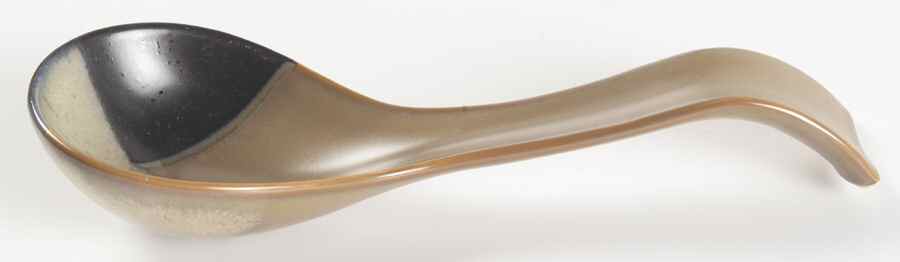 Gold Dust Black Spoon Rest/Holder (Holds 1 Spoon) by Sango-1