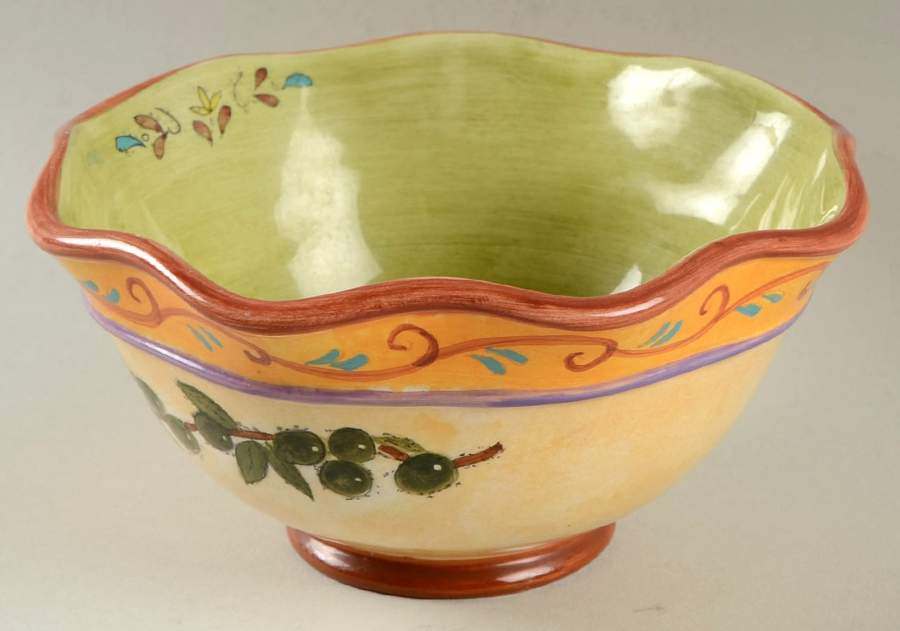Tuscan Gardens Coupe Cereal Bowl by Sango-1