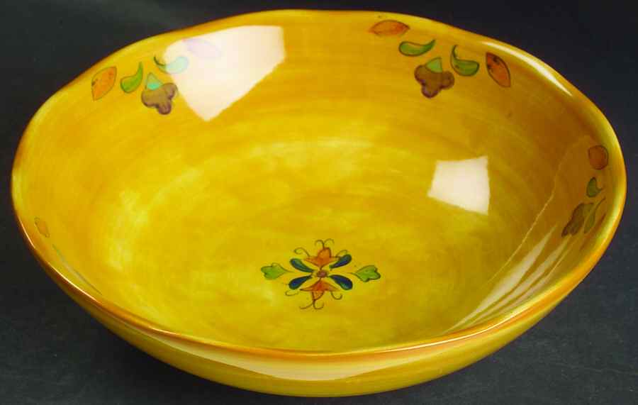 Tuscan Gardens Soup/Cereal Bowl by Sango-1