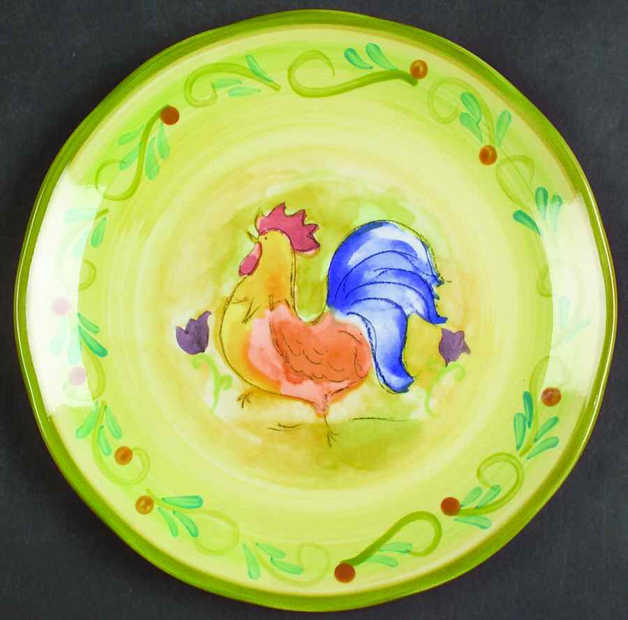 Tuscan Gardens Salad Plate by Sango-1