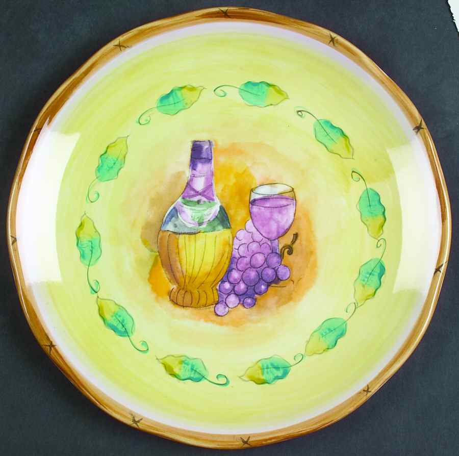Tuscan Gardens Salad Plate by Sango-1