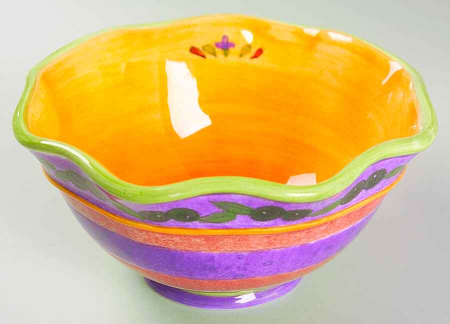 Tuscan Gardens Coupe Cereal Bowl by Sango-1