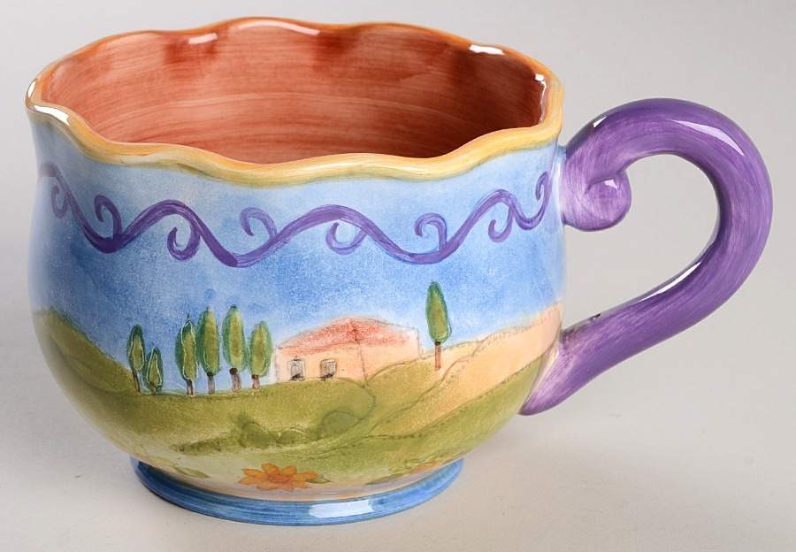 Tuscan Gardens Jumbo Mug by Sango-1