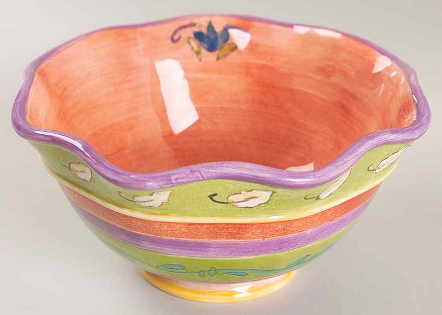 Tuscan Gardens Coupe Cereal Bowl by Sango-1