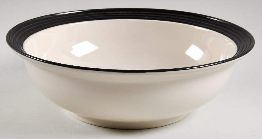 Ebony 9" Round Vegetable Bowl by Studio Nova-1
