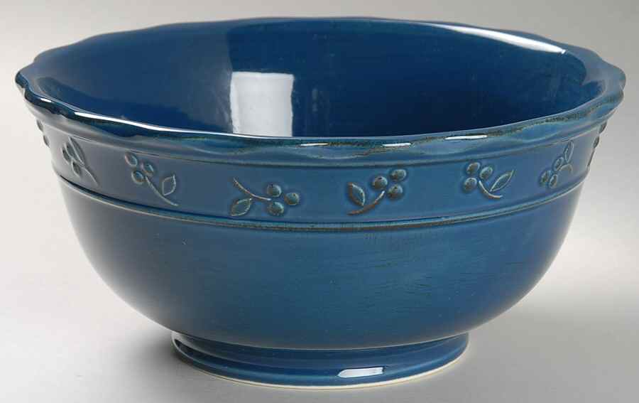 Bella Blue (Indigo) 8" Mixing Bowl by Signature-1