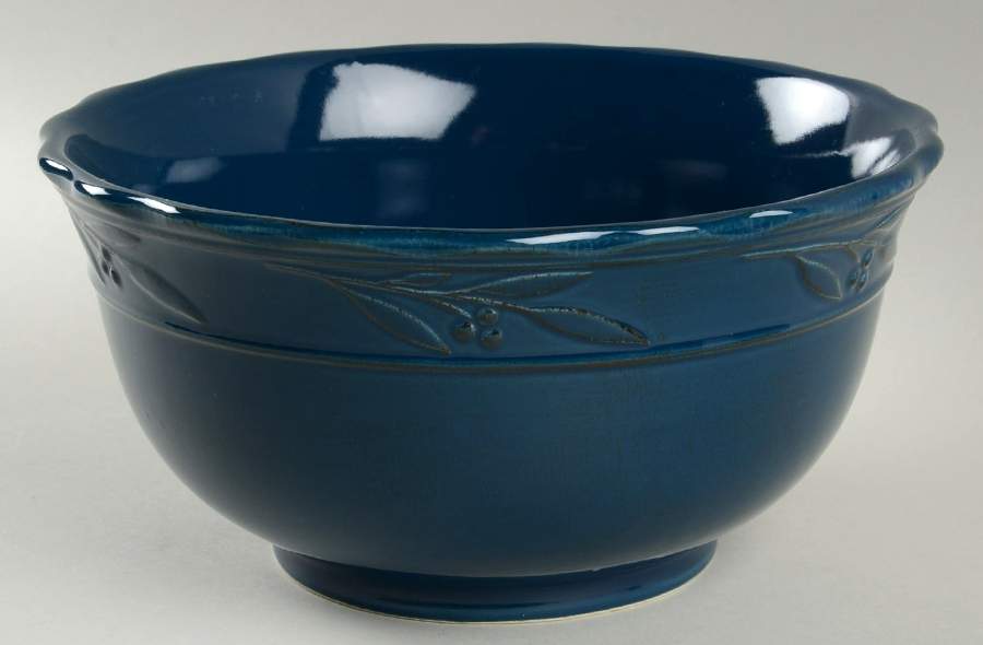 Bella Blue (Indigo) 9" Mixing Bowl by Signature-1