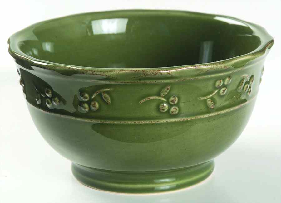 Bella Green (Basil) 5" All Purpose Bowl by Signature-1