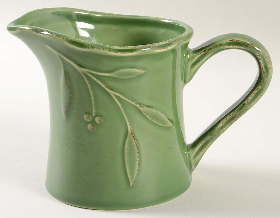 Bella Green (Basil) Creamer by Signature-1