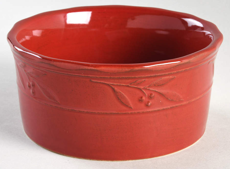 Bella Red (Ruby) Small Pet Bowl by Signature-1