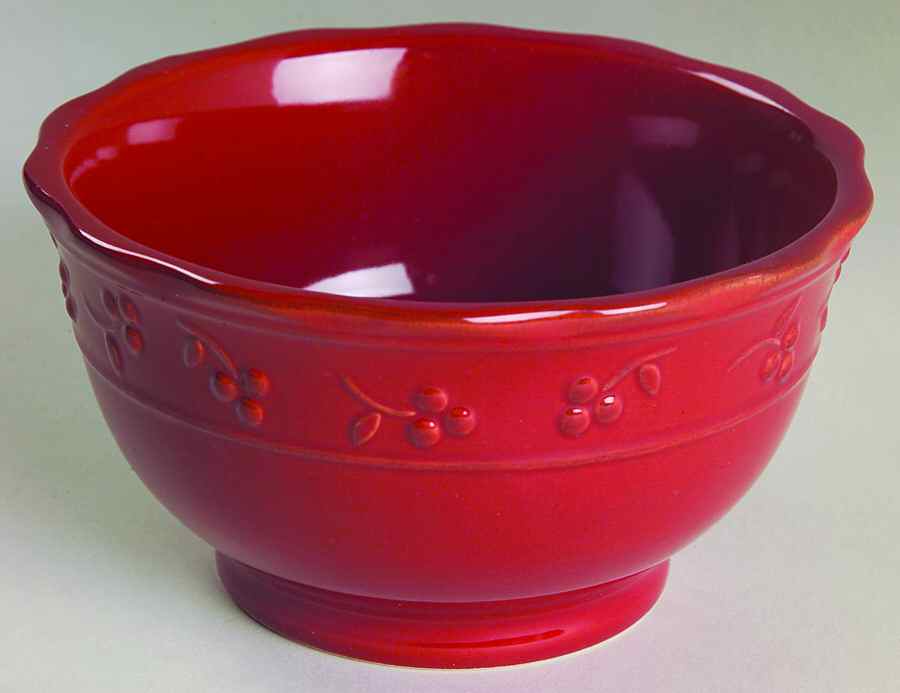 Bella Red (Ruby) 5" All Purpose Bowl by Signature-1