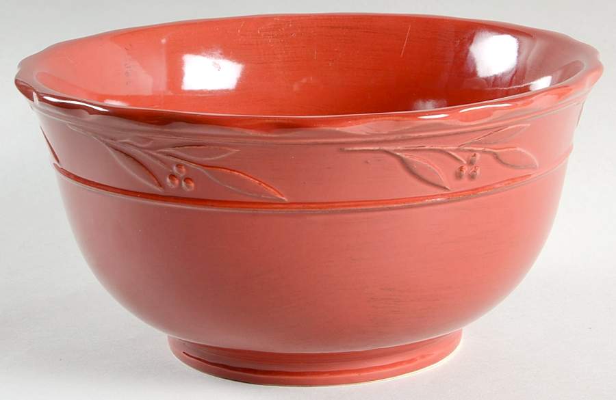 Bella Red (Ruby) 9" Mixing Bowl by Signature-1