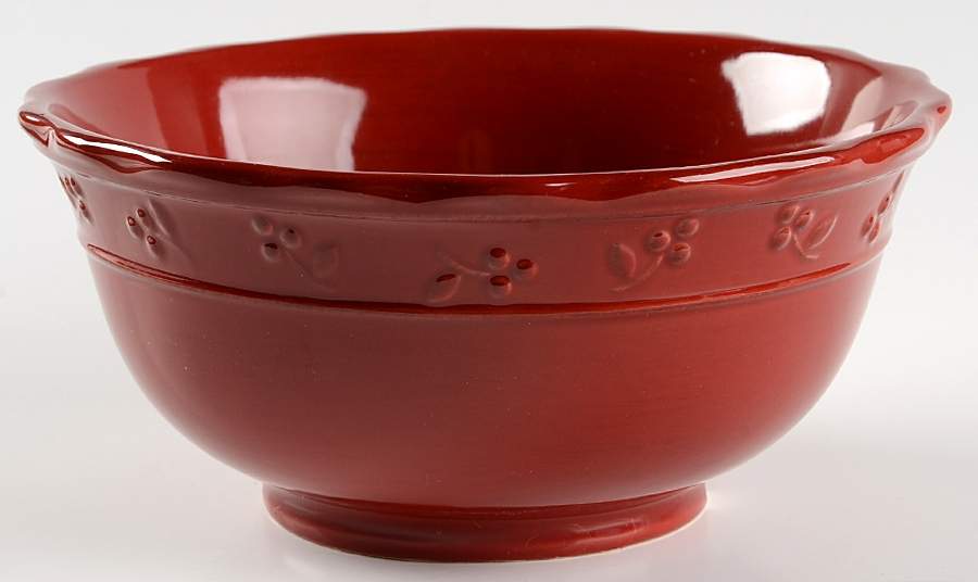 Bella Red (Ruby) 8" Mixing Bowl by Signature-1