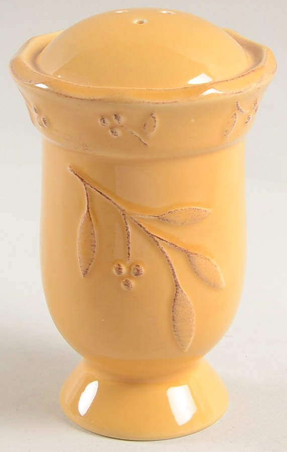 Bella Yellow (Mustard) Pepper Shaker by Signature-1