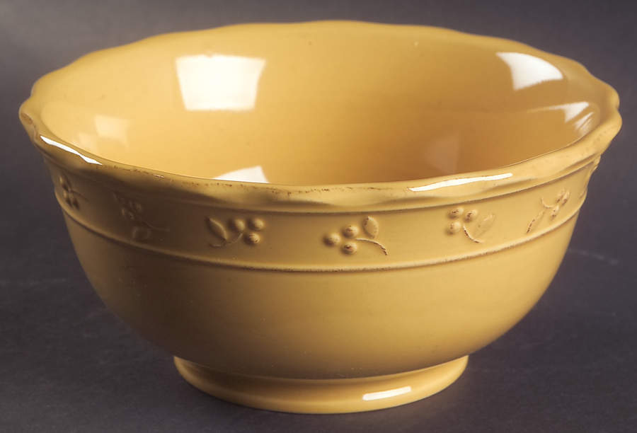 Bella Yellow (Mustard) 8" Mixing Bowl by Signature-1