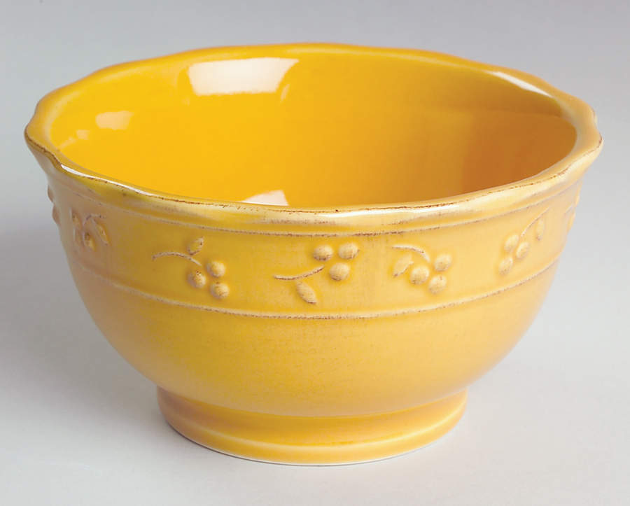Bella Yellow (Mustard) 5" All Purpose Bowl by Signature-1