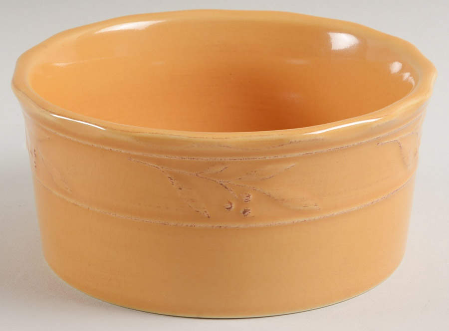 Bella Yellow (Mustard) Small Pet Bowl by Signature-1