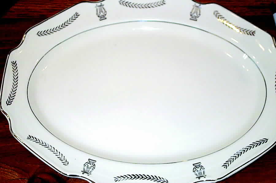 STT266 13" Oval Serving Platter by Stetson-1