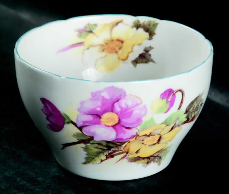 754D Mini Open Sugar Bowl by Shelley-1