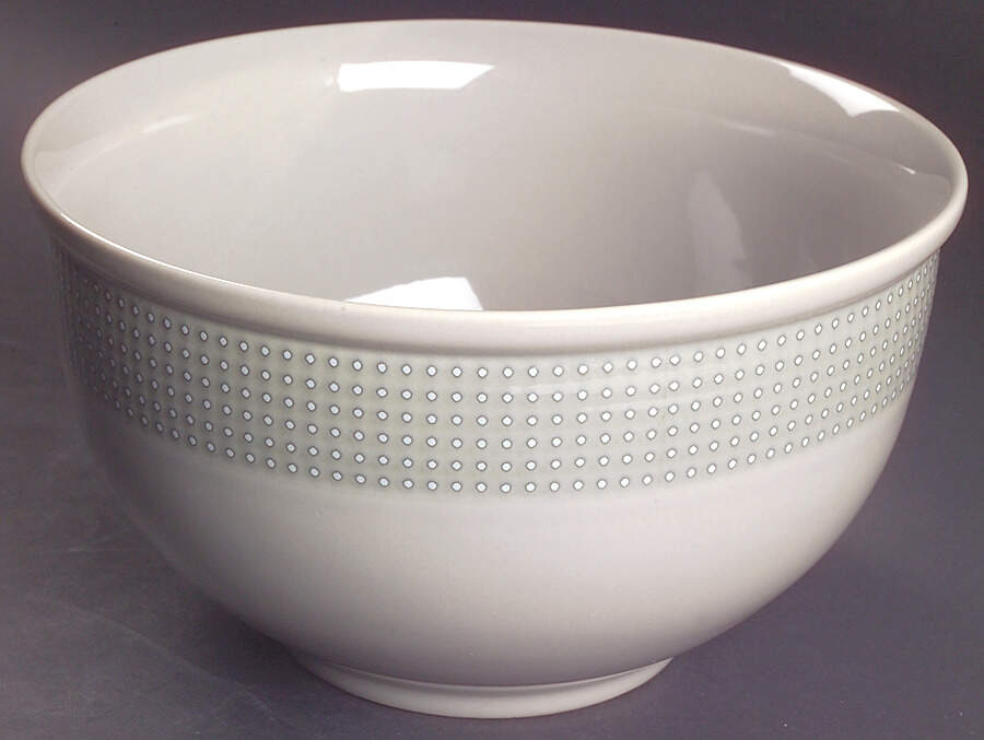 Pearl Gray Hostess Bowl by Studio Nova-1