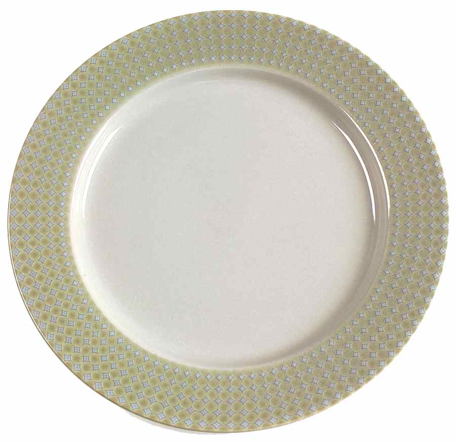 Pearl Gray Dinner Plate by Studio Nova-1