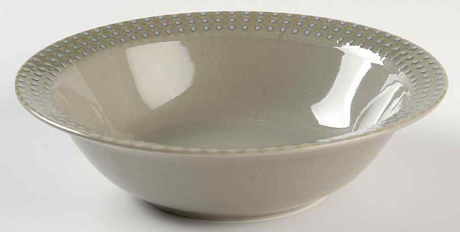 Pearl Gray Rim Cereal Bowl by Studio Nova-1
