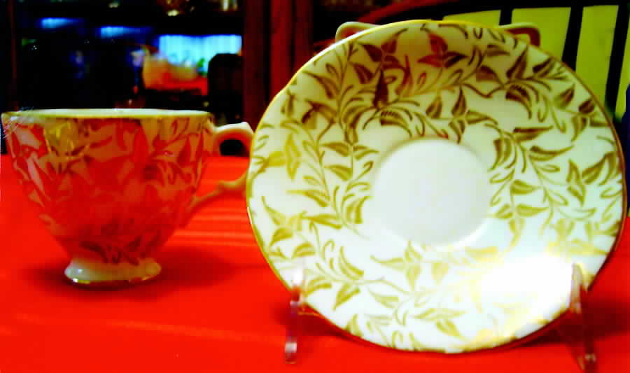 SPE16 Footed Cup & Saucer Set by Spencer Stevenson -1