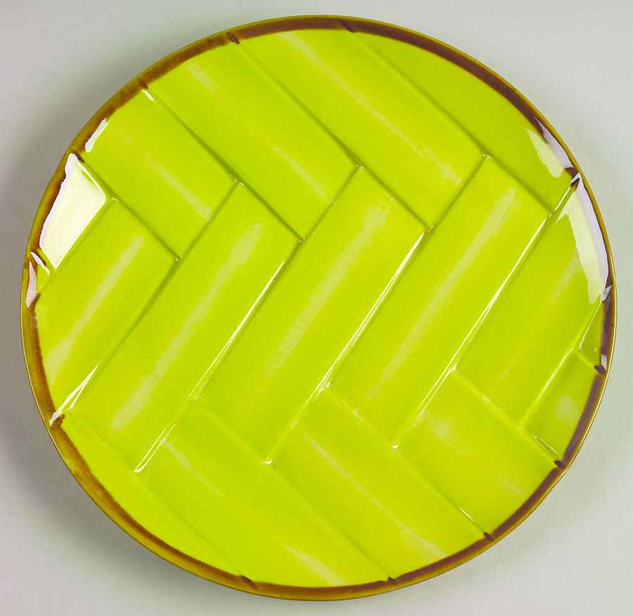 Largo Lime Salad Plate by Studio Nova-1